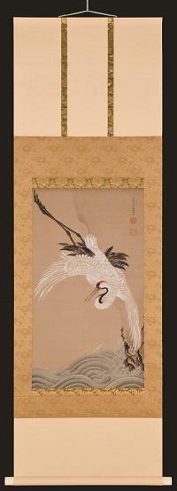 世界を魅了する伊藤若冲の新作、「白鶴図」をご紹介。 | ウェブ 